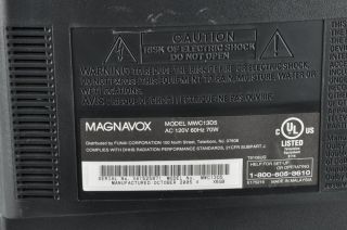 Magnavox 14 TV DVD Combo MWC13D5