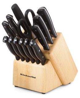 KitchenAid Cutlery, Stamped 16 Piece Set   Cutlery & Knives   Kitchen