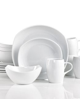 Dansk Dinnerware, Classic Fjord White 16 Piece Set   Casual Dinnerware