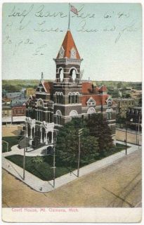 Macomb County Court House MT Clemens MI 1911