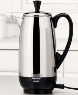 Farberware PK4000SS Percolator, Stainless Steel, 4 Cup   Coffee, Tea