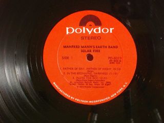 Manfred Manns Earth Band – Solar Fire