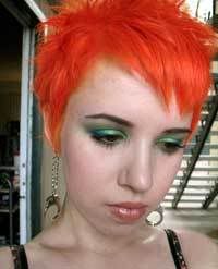 Manic Panic Red Orange Colorizing Shampoo Hair Dye Goth
