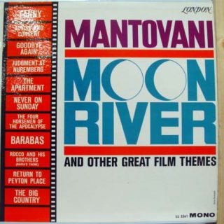 Mantovani Moon River Other Hits LP VG ll 3261 Vinyl Record