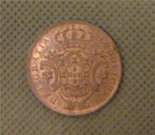 1865 5 Reis Louise I Azores Portugal