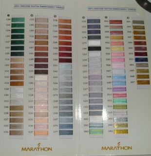 Marathon Rayon Machine Embroidery Thread Top Quality