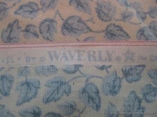 Cotton Upholstery Fabric Waverly Malvern Vintage Collection 7 yd 57