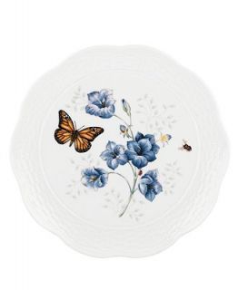 Lenox Dinnerware, Butterfly Meadow Basket Accent Plate