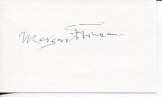 Margaret Truman Harry Daughter Mystery Author Signed Autograph