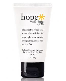 philosophy hope oil free moisturizer for normal to oily skin spf 30
