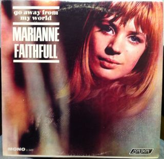Marianne Faithfull Go Away from My World LP 1965 VG