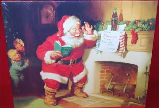1000 PC Springbok Coke Coca Christmas Santa Claus Jigsaw Puzzle SEALED