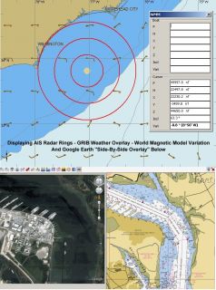 New Official Laptop Marine Digital GPS Chart Plotter Navigation System