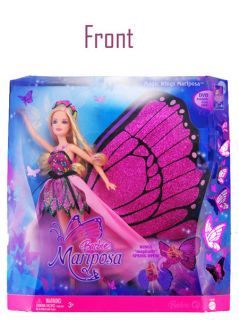 Barbie Mariposa Magical Butterfly Fairy Magic Wings