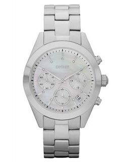 DKNY Watch, Womens Chronograph Stainless Steel Bracelet 38mm NY8513