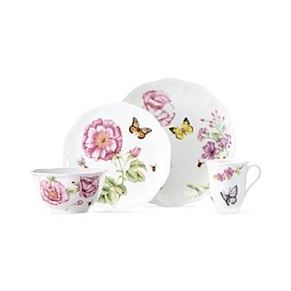 Lenox Dinnerware, Butterfly Meadow Bloom Collection   Casual