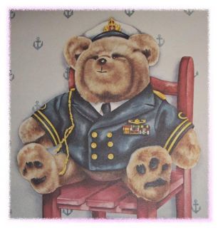 Teddy Bear Prints Patriotic Pictures Ready to Frame