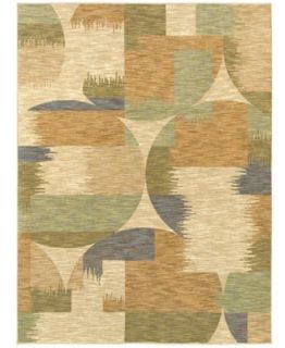 Shaw Living Area Rug, American Abstracts Collection 38100 Volos Beige