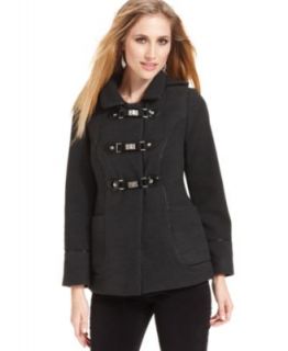 Style&co. Hooded Coat, also available in petite sizes   Womens   