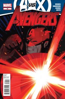 Avengers 25 June 2012 Marvel Comic A vs X
