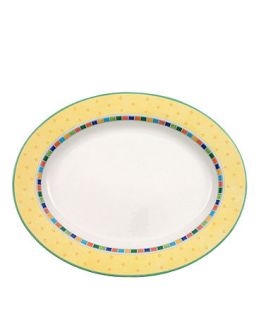 Villeroy & Boch Twist Alea Oval Platter, 16 1/2   Casual Dinnerware
