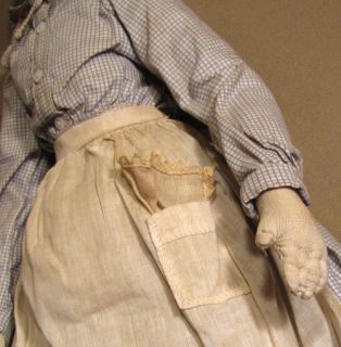 Prairie Woman Cloth Doll from Mary Margaret McBride Collection