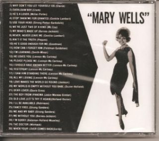 Mary Wells CD The Other Side of Hits and Rarities New SEALED 30 Tracks