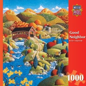 Masterpieces Tom Antonishak Good Neighbor Jigsaw Puzzle 1000 PC