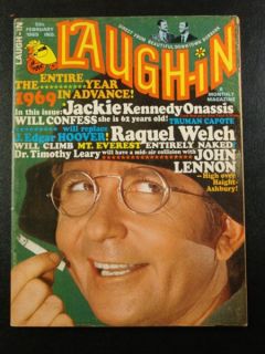 Laugh in Magazine Rowan Martins John Lennon 1968