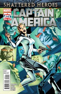 Captain America 9 April 2012 Marvel Comic A vs X