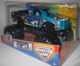 Monster Jam Virginia Giant 1 24 Scale Diecast Monster Truck Mattel