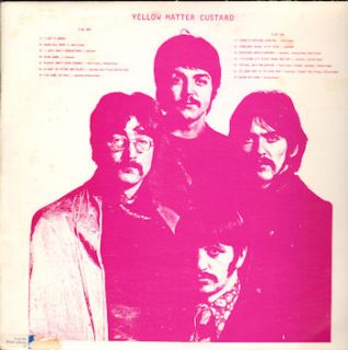 Beatles Yellow Matter Custard RARE LP EX Grade Vinyl