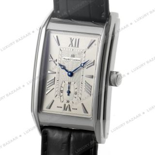 Maurice Lacroix Silver Mens Masterpiece Mechanical Watch