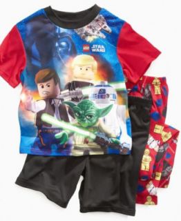 AME Kids Set, Boys or Little Boys Lego Star Wars 3 Piece Pajamas