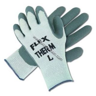12 Pair Dozen Flex Therm 9690 MCR Work Glove Latex Palm