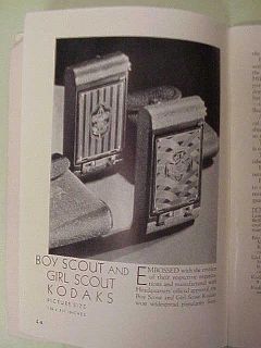 1930 Eastman Kodak Camera and Kodak Supplies Catalog, Pocket Cameras