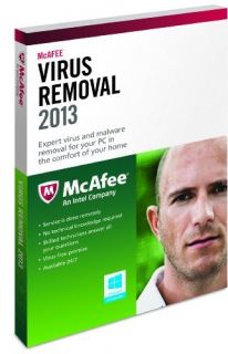 McAfee VRS13EDV1RAA MFE Virus Removal Service 2013 Crom