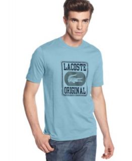 Lacoste Shirt, Colorblock Graphic Sport T Shirt