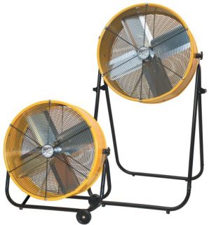 fan to a 52 Inch stand fan OSHA compliant rust resistant grille 8 foot