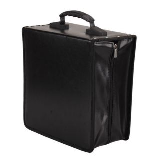 512 Disc CD DVD R Wallet Holder Case Bag for Media Storage Black