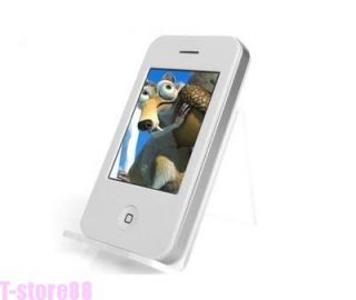 LCD Touch Screen  MP4 MP5 Music Video Media Player FM radio WHITE