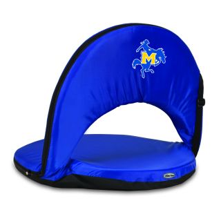 McNeese State Cowboys Portable Recliner with Shoulder Strap