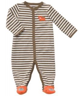 Carters Baby Footie, Baby Boys Terry Sleep and Play Whale Footie