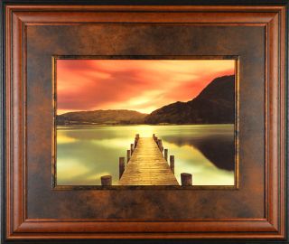 Ullswater Mel Allen Sunset Lake Dock Photo Print Art