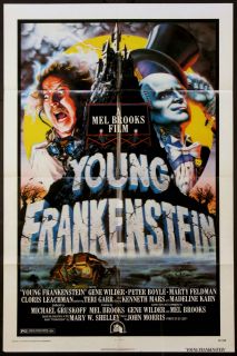 Young Frankenstein Gene Wilder Mel Brooks 1974 1 Sheet