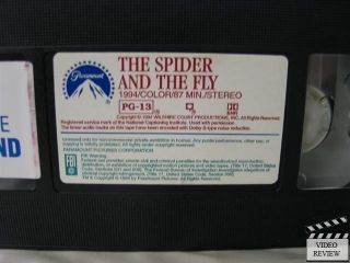 The Spider and The Fly VHS Mel Harris Ted Shackelford 097368345539