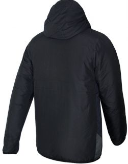 New Mens Nike Intensity Black Full Zip Detachable Hooded Top Jacket
