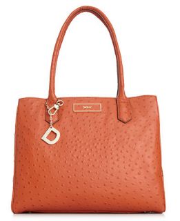DKNY Handbag, Ostrich Leather Large Work Shopper   Handbags