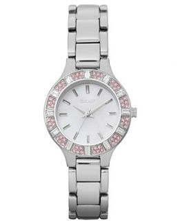 DKNY Watch, Womens Stainless Steel Bracelet 29mm NY8487
