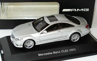 1x Nr. 17606 Mercedes Benz CL 63 AMG (C216) iridiumsilbermet. (MB)